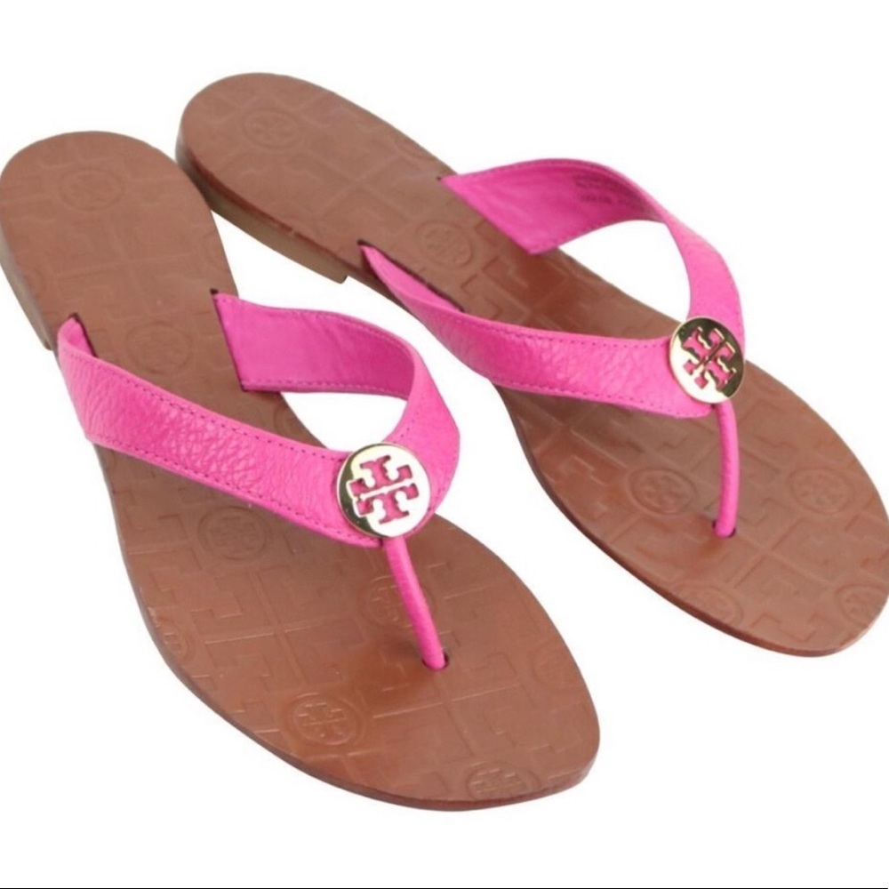 Tory Burch Thora pink sandals